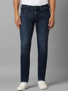 Louis Philippe Jeans Men Mid-Rise Slim Fit Heavy Fade Jeans