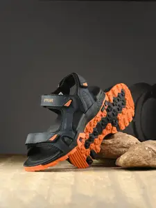 SPYKAR Men PU Comfort Slip-On Sandals