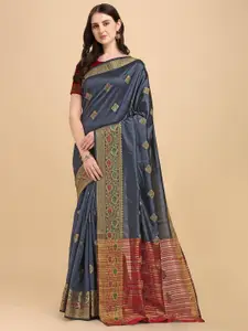 Areca Designer Ethnic Motifs Zari Banarasi Saree