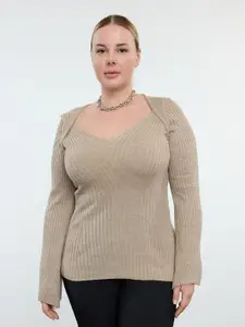 Trendyol Women Striped Pullover