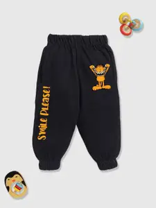 YK X Minute Mirth Boys Garfield Printed Cotton Joggers