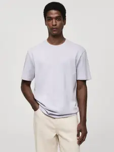 MANGO MAN Pure Cotton T-shirt