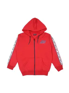 Gini and Jony Boys Typography Bomber Jacket