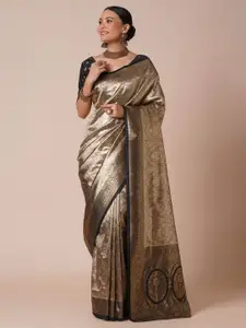 Anouk Woven Design Zari Kanjeevaram Saree