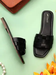 TRASE Women Open Toe Flats