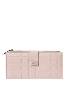 Lino Perros Women Geometric Textured Two Fold Wallet