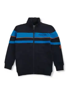 Gini and Jony Boys Colourblocked Bomber Jacket