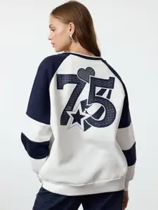 Trendyol Women Printed Sweatshirt