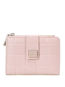 Lino Perros Women Textured Two Fold Wallet