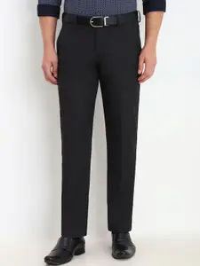 Allen Solly Sport Men Solid Slim Fit Formal Trousers