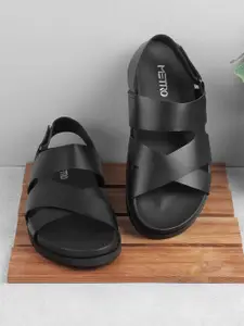 Metro Men Leather Comfort Sandals