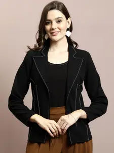 Athena Immutable Single-Breasted Detailing Blazer