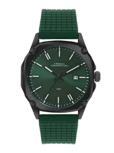 French Connection Men French Connection Dial & Textured Straps Analogue Watch - FCH01GR