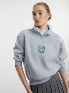 Trendyol Women Printed Sweatshirt