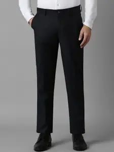 Louis Philippe Men Solid Slim Fit Formal Trouser