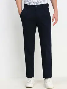 Allen Solly Men Pleated Trousers