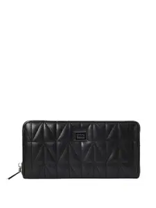 Lino Perros Women Quilted Zip Around Wallet
