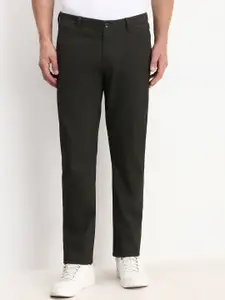 Allen Solly Men Printed Slim Fit Trousers