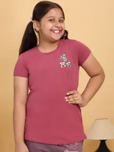 Sweet Dreams Round Neck Graphic Lounge Tshirts