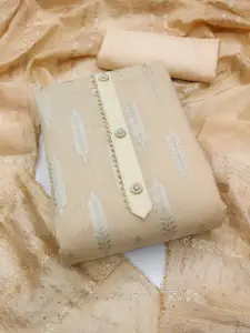 JULEE Embellished Unstitched Dress Material