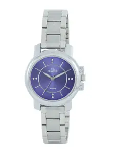 maxima Women Dial & Stainless Steel Straps Analogue Watch 40154CMLI
