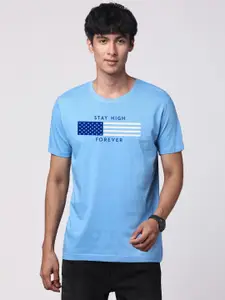 ADRO Men Graphic Printed Round Neck T-shirt