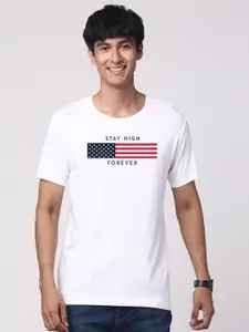 ADRO Men Graphic Printed Cotton T-shirt