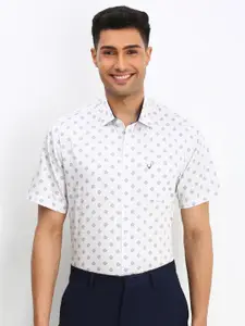 Allen Solly Men Floral Printed Pure Cotton Formal Shirt