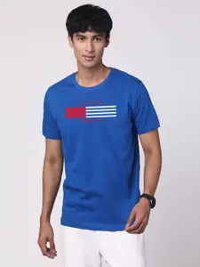 ADRO Men Graphic Printed Cotton T-shirt