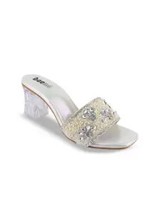 BAESD Embellished Block Heel Sandals