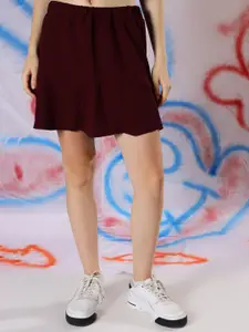 NEUDIS Women's Flared Mini Skirts