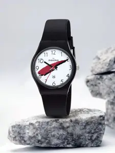 maxima Men Printed Dial & Straps Analogue Watch 02103PPGW