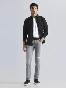 Pepe Jeans Micro Ditsy Printed Spread Collar Pure Cotton Casual Shirt