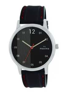 maxima Men Printed Dial & Straps Analogue Watch O-66847PMGI