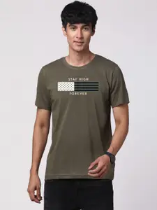 ADRO Men Graphic Printed Cotton T-shirt