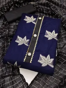 LADY SHOPI Woven Design Zari Unstitched Dress Material