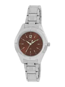 maxima Women Dial & Stainless Steel Straps Analogue Watch 51940CALI
