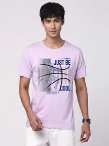 ADRO Men Graphic Printed Cotton T-shirt