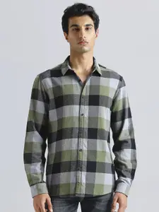 Pepe Jeans Buffalo Checked Twill Pure Cotton Casual Shirt