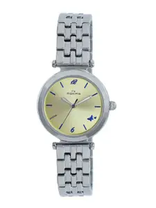 maxima Women Embellished Dial & Straps Analogue Watch 60540BMLI