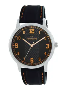 maxima Men Dial & Straps Analogue Watch O-66846PMGI