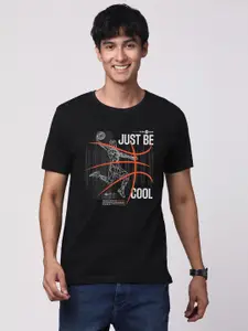 ADRO Men Graphic Printed Cotton T-shirt