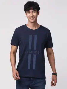 ADRO Men Graphic Printed Round Neck T-shirt