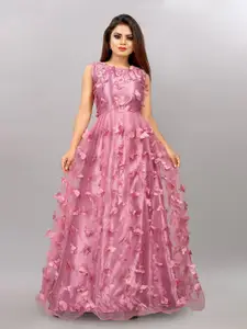 LADY SHOPI Net Gown Maxi Dress