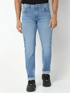 SPYKAR Non-Stretchable Comfort Straight Fit Pure Cotton Jeans