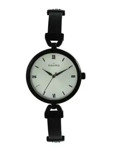 maxima Women Dial & Straps Analogue Watch 67622BMLB