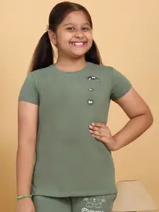 Sweet Dreams Girls Round Neck Lounge Tshirts