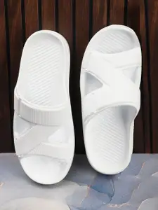 The Roadster Lifestyle Co Men Self Design Slip-On