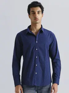 Pepe Jeans Micro Ditsy Printed Pure Cotton Casual Shirt