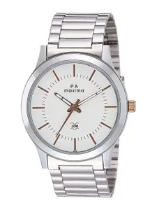 maxima Men Dial & Stainless Steel Straps Analogue Watch 36591CMGI